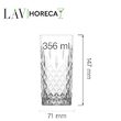Pahar Edinburgh long drink 356 ml, LAV
