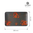 Platou dreptunghiular Bloom 300x200 mm