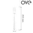 Furculiță de masă Amarone, OVE, 212 mm