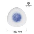 Farfurie triunghiulara  Serenity, 260 mm Fine Dine 