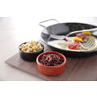 Tigaie adanca paella cu 2 manere, otel emailat, 18,5 cm diametru x 4,3 cm inaltime , Hendi, potrivita si pentru servire