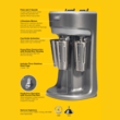 Mixer profesional triplu pentru shake-uri Hamilton Beach Commercial