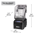 Blender barman Eclipse® 2l 1000W HBH755R-CE, Hamilton Beach Commercial