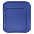Tava servire fast food albastra din polipropilena Hendi 265x345x(h)20 mm