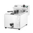 Friteuza electrica cu scurgere 10L Goliath Hendi, 10Kw, 400v, 299x584x(H)375mm