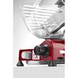 Feliator Hendi Profi Line 250, Rosu, 320 W, 485x420x(H)395 mm, Inox, grosime de taiere reglabila de la 0 la 12 mm