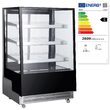 Vitrina frigorifica de prezentare interval temp. 2/6?C, 490 W corp inox, ARKTIC by Hendi, 900x805x(H)1445, 500 Litri, Clasa energetica C