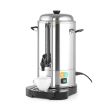 Percolator / cafetiera profesionala, 6lt, Hendi, cu pereti dubli din inox, 1500W, diam. 241x (H)480 mm, robinet anti-picurare, temperatura ajustabila pana la 100 C, filtru incorporat pentru cafea macinata