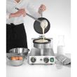 Aparat vafe/waffles rotunde Hendi, diametru 19cm, 1000w, timer, termostat reglabil, 2500x3800x(h)5900mm