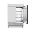 Congelator profesional ARKTIC by Hendi Kitchen Line cu 2 usi 1300 L 1382x805x(H)x1987 mm otel inoxidabil -18/-12°C 6 rafturi potrivite pentru GN 2/1