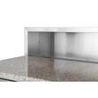 Masa refrigerata pentru pizza cu top granit, ARKTIC by Hendi, camera racire cu usi duble, display cu 5 tavi GN 1/6, interval temperatura 2/10 gr C