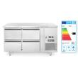 Masa frigorifica cu 4 sertare si unitate laterala, Arktic, Profi Line, 230V/250W, 1360x700x(H)858mm