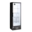 Vitrina frigorifica de prezentare interval temp. 2/10 C, 195 W, corp inox, ARKTIC by Hendi, 600x530x(H)1820 mm 293 Litri, Clasa energetica E
