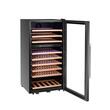 Răcitor de vinuri, 2 zone, 91 sticle, Arktic, 230L, Negru, 569x595x(Î)1215mm