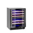 Dulap frigorific pentru vin cu reglare temperatura in 2 zone, 46 sticle,Hendi  133 litri, 220-240V/90W, 595x588x(H)820 mm