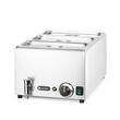 Set: Bain-marie HENDI Ranger cu robinet de scurgere + 3x GN 1/3 cu capac, HENDI, GN 1/1, 230V/1000W, 604x332x(H)242mm