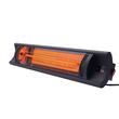 Incalzitor terasa Patio cu infrarosu, negru, 220-240V/2500W, 879x85x(H)195 mm