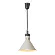 Lampa de caldura conica, HENDI, alba,  diamaetru 275x(H)250mm, 230V/250W