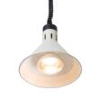 Lampa de caldura conica, HENDI, alba,  diamaetru 275x(H)250mm, 230V/250W