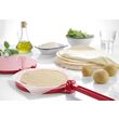 Presa pentru preparat tortilla din aluminiu, Hendi, rezistenta la presiune, diametru 255x202x(H)95 mm