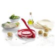 Presa pentru preparat tortilla din aluminiu, Hendi, rezistenta la presiune, diametru 255x202x(H)95 mm