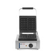 Aparat preparare vafe/waffles, profesional, Hendi, 1500W, suprafata gatire din fonta cu start anti-lipire, 480x320x(H)226 mm