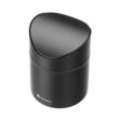 Cos de gunoi de masa cu capac basculant, HENDI, 1,2L, Negru, 120x(H)165mm