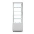 Vitrina frigorifica de prezentare 98 L alba - 452x406x(H)1116 mm