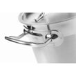 Oala cu capac, 9 Lit, 24 cm diametru x 20 cm inaltime, inox, Hendi Kitchen Line, potrivita si pentru uz profesional