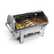 Chafing dish capac rolltop Gastronorm GN1/1, inox, 59x34x(H)40 cm, Model Hendi Rental-Top
