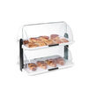 Display Hendi roll top 465x310x(H)410 mm, tava dubla, plastic SAN