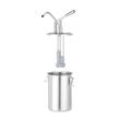 Recipient pentru sos din oțel inoxidabil cu distribuitor, HENDI, 4,5L, ⌀198x(H)360mm
