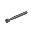 Agitator bar - muddler, Bar up, profilat,Hendi in forma de stea, Negru, ø34x207mm