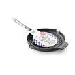 Tigaie grill din fonta,Hendi, 398x265x(H)48mm