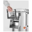 Masina pentru curatat cartofi, cap. 18kg/28L, productivitate 240-360kg/h,1100W, 220v, 622x540x(h)997mm