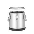 Container pentru transport alimentar, izolat din inox, Kitchen Line, 15L, ø300x(H)330mm