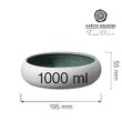 Bol Goro White Green 195 mm, 1000 ml Fine DIne
