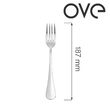 Furculita de desert Baguette, OVE, 187 mm