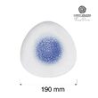 Farfurie triunghiulara Serenity, 190 mm Fine Dine 