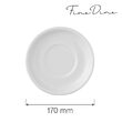 Farfurie  pentru bol supa  Bianco, 170 mm Fine Dine 