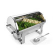 Chafing dish capac rolltop Gastronorm GN1/1, inox, 59x34x(H)40 cm, Model Hendi Rental-Top