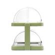 Display racire rolltop verde dublu cu 4 elemente de racire