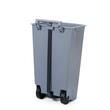 Container de gunoi, HENDI, 120L, Gri deschis, 510x425x(H)875mm