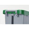 Container de gunoi, HENDI, 120L, Gri deschis, 510x425x(H)875mm