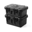 Container termo- izolat catering GN 1/1, incarcare frontala, marime interioara GN 1/1 - H 20 cm, Amerbox, dimensiuni exterioare 630x440x(H)305 mm