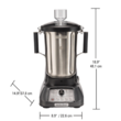 Mixer de bucătărie  Expeditor™ 4l, Hamilton Beach Commercial 