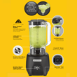 Blender profesional pentru barmani HBB908R-CE de 1,25 l, Hamilton Beach Commercial