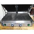 Second Hand -Contact grill dublu, 3600W, 2 termostate 0-300 gr C, ambele suprafete striate 475x230 mm, electric, Hendi, potrivit si pentru uz profesional