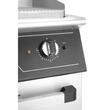 Grill electric mixt cu spatiu de depozitare, 1/3 striat, 2/3 neted, 9kw, 400V, 700x700x(H)850+90 mm