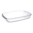 Tavă OVENCHEF, Duralex,  din sticla transparenta, 5200 ml.set 2 buc.350x220x(H)110mm
